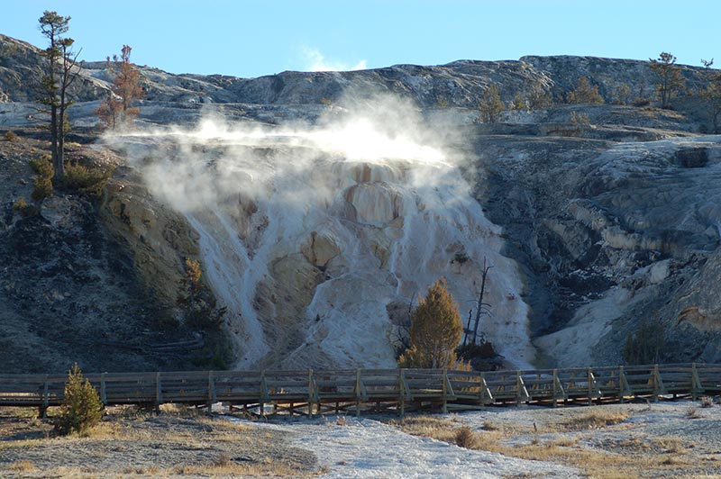 Yellowstone geyser