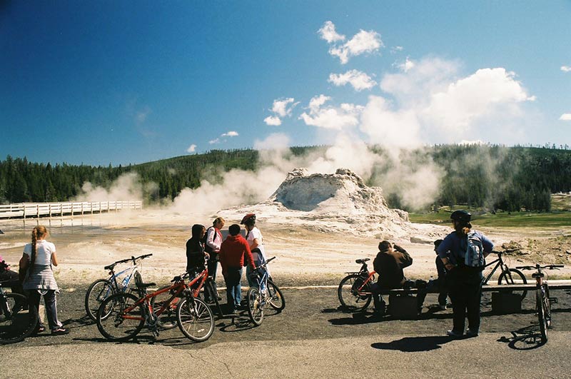 Yellowstone geyser