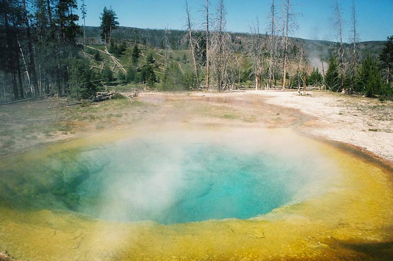 Yellowstone prismatic spring